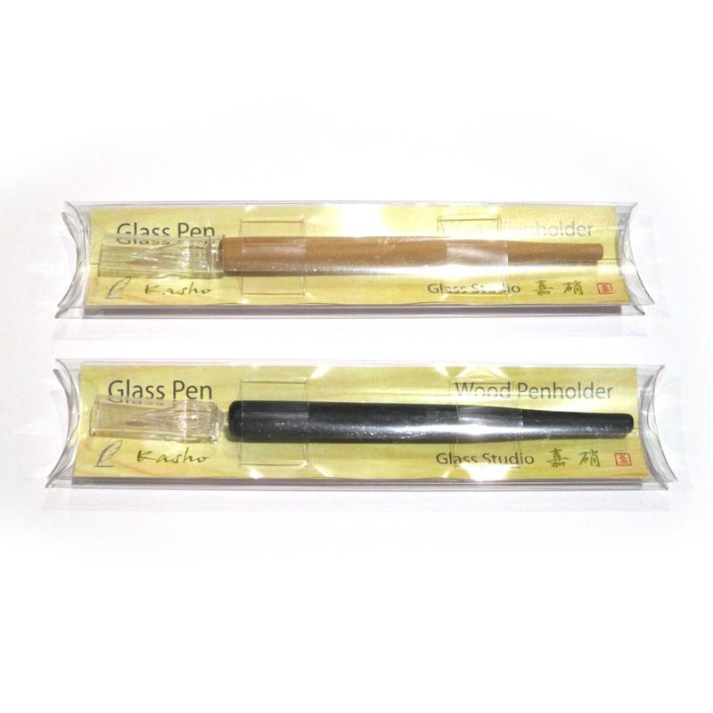 正規店 メーカー直売 ウッドガラスペン 木製ペン軸ガラスペン