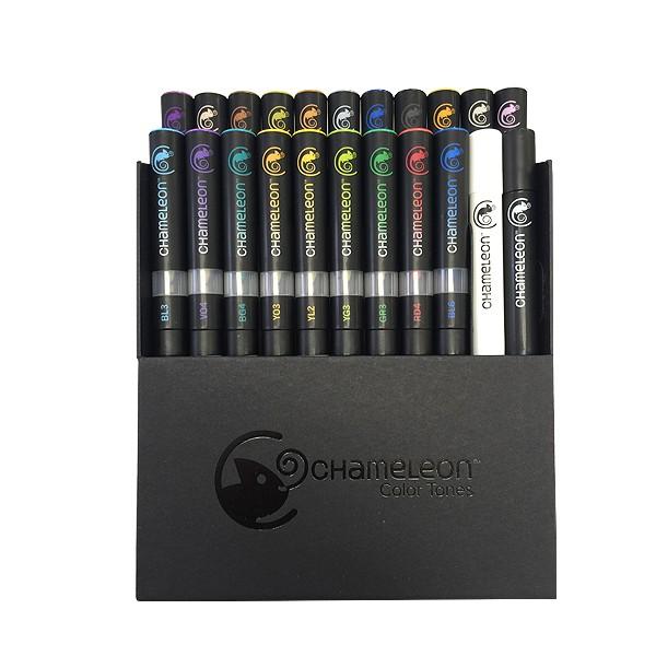 カメレオンペン CHAMEREON 22本 (20色+ペン2本) DXセット : カワチ画材