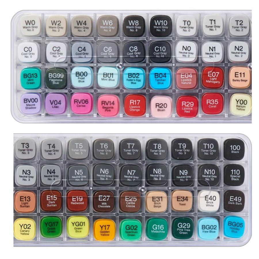 コピック COPIC コピッククラシック 72色 Bセット : カワチ画材ヤフー