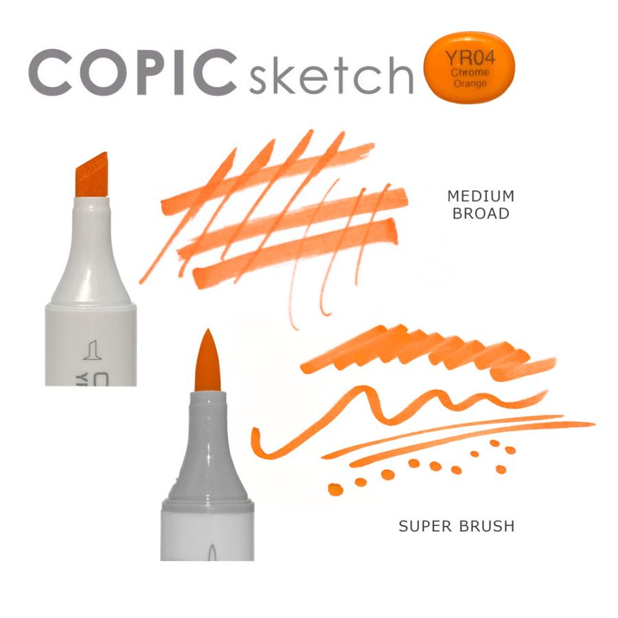 コピック COPIC コピックスケッチ コミックイラスト 24色