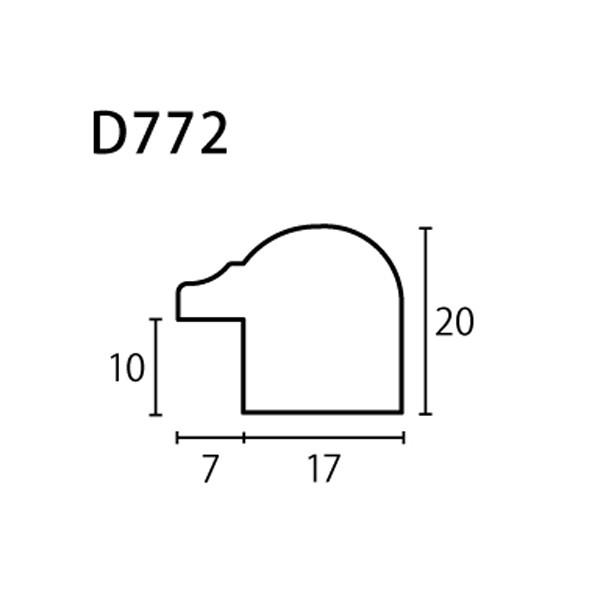 ラーソンジュール 水彩・デッサン縁 D772 オーク 三三 / アクリル｜kawachigazai｜03