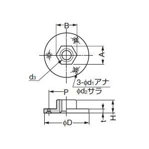 AD-555−25 アジャスターベース｜kawachiyachobey｜02