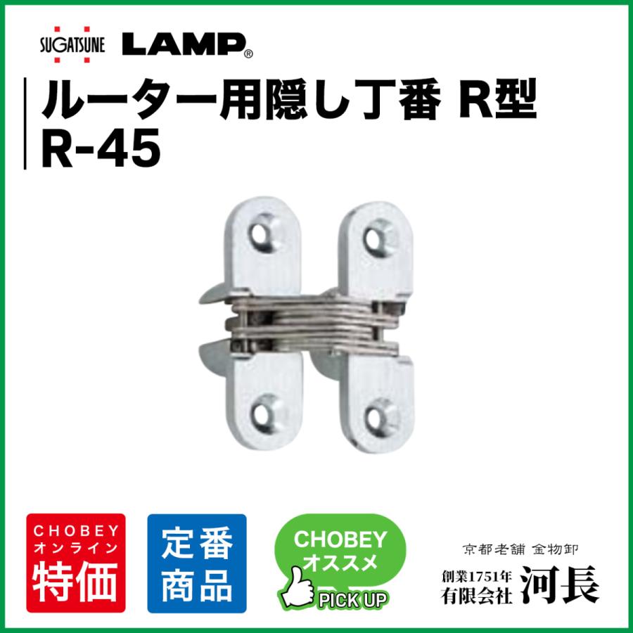 R-45 LAMP 隠し蝶番 アーム部SUS304 : 1751年創業 河長ヤフー店 - 通販