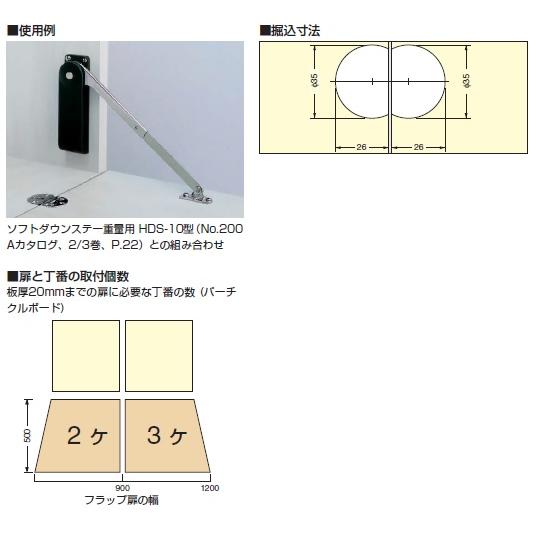SDH-001BL ドロップ蝶番 ライティングデスク用 3方向調整 1751年創業 河長ヤフー店 - 通販 - Yahoo ショッピング