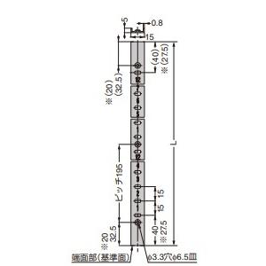 SP-1820 60本 LAMP スガツネ工業 棚柱 送料無料 : 1751年創業 河長
