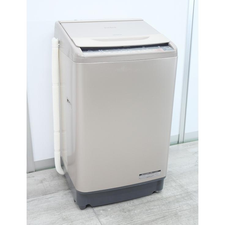 日立 10kg 全自動洗濯機 BW-V100A 分解洗浄済み 2017年製 日立製/2017年式/10kg/全自動洗濯機/BW-V100A : 学生リサイクル