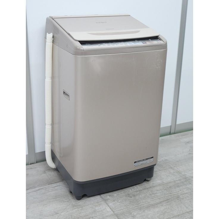 10Kg洗濯機 日立 2018年 BW-V100B 中古商品 店頭決済 日立製/2018年式/10kg/全自動洗濯機/BW-V100B : 学生リサイクル