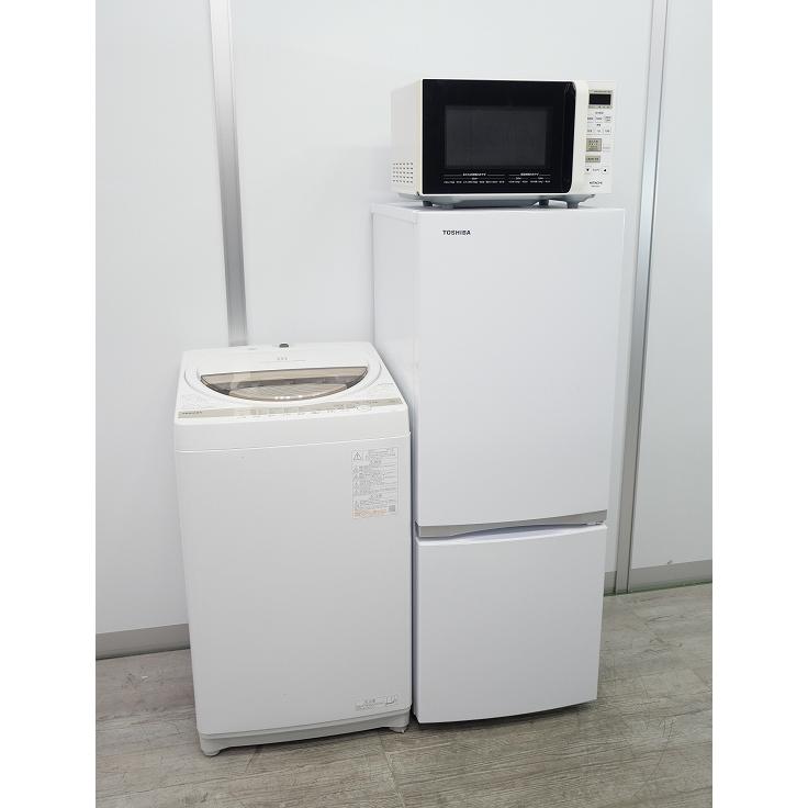 東芝製/21年,22年式/153L,6kg/中古家電3点セット : 学生リサイクル 