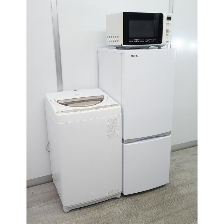 東芝製/21年,22年式/153L,6kg/中古家電3点セット : 学生リサイクル 
