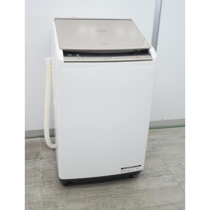 良品】HITACHI 9.0kg洗濯機 BW-DV90C 2018年製 通電確認済み 大容量