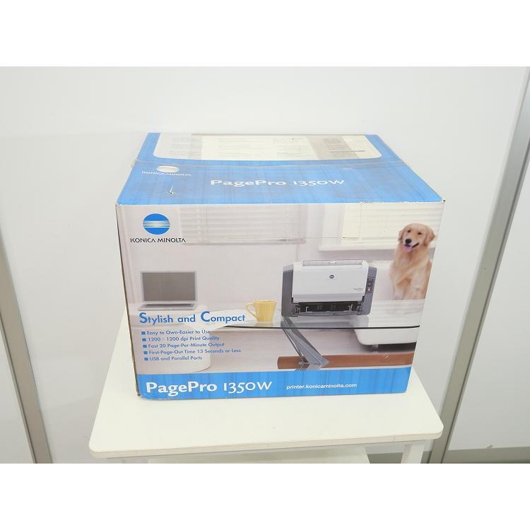 未使用品】コニカミノルタ製/モノクロレーザープリンター/PagePro1350W 