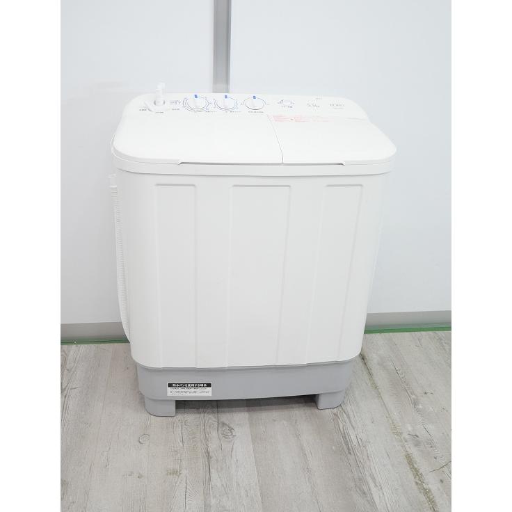 ヤマダ製/2023年式/5.5kg/二槽式電気洗濯機/YWM-TD55L : 学生