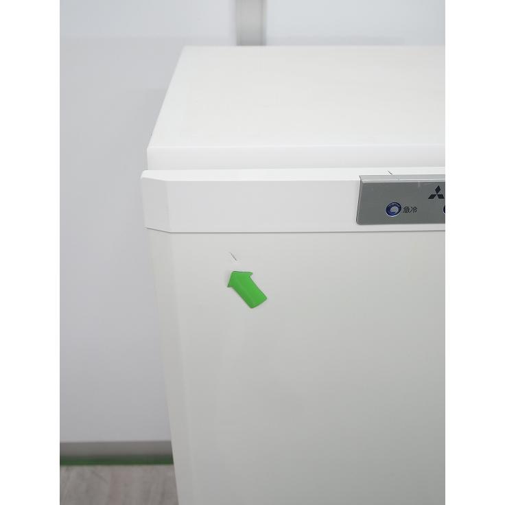 送料込み　三菱冷凍庫ME-U12F-W1 2021年製　121リットル 楽天市場】三菱電機 冷凍庫 MF-U12K ホームフリーザー 右開き 容量