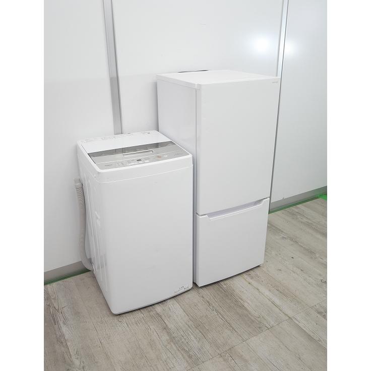 ヤマダ製,アクア製/23年,23年式/117L,4.5kg/中古家電2点セット : 学生 