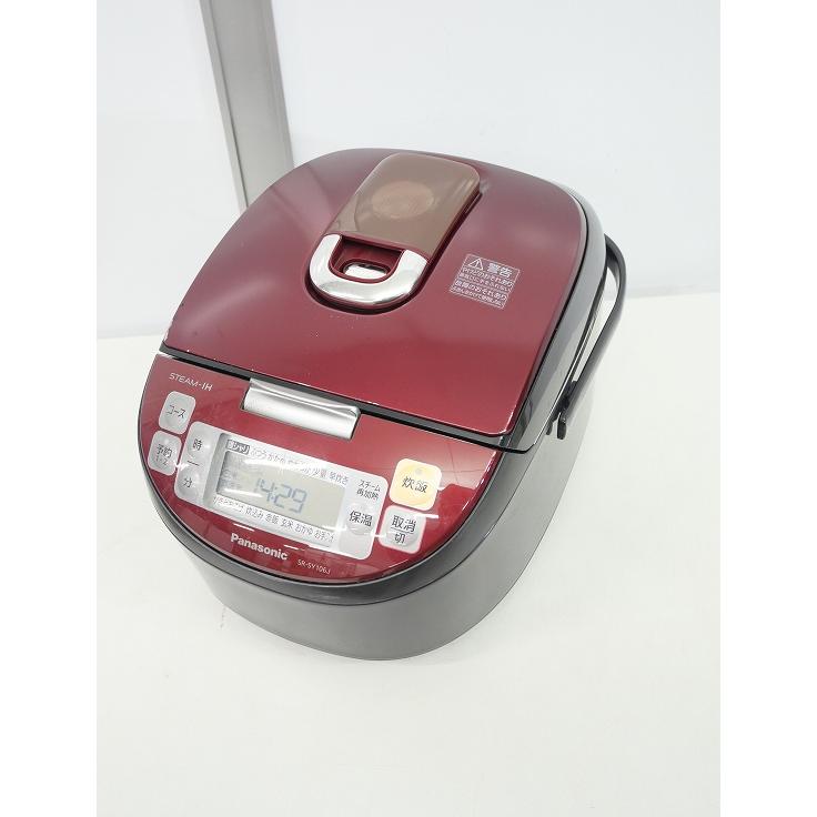 パナソニック　スチームIHジャー炊飯器　SR-SY106J 2017年製 Panasonic製/2017年式/1.0L ,5.5合/スチームジャー炊飯器/SR-SY106J