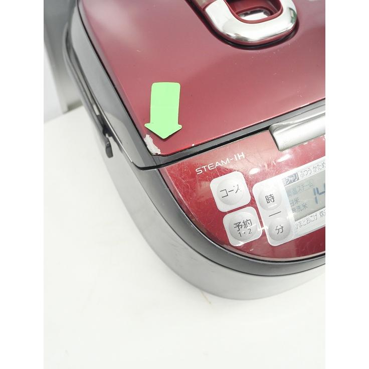 パナソニック　スチームIHジャー炊飯器　SR-SY106J 2017年製 Panasonic（パナソニック） SR-SY106J-RK スチームIHジャー炊飯器