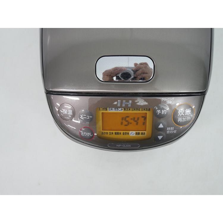 J6794 ZOJIRUSHI ゾウジルシ 3.0合炊きIH炊飯ジャー NP-GJ05 グレー 