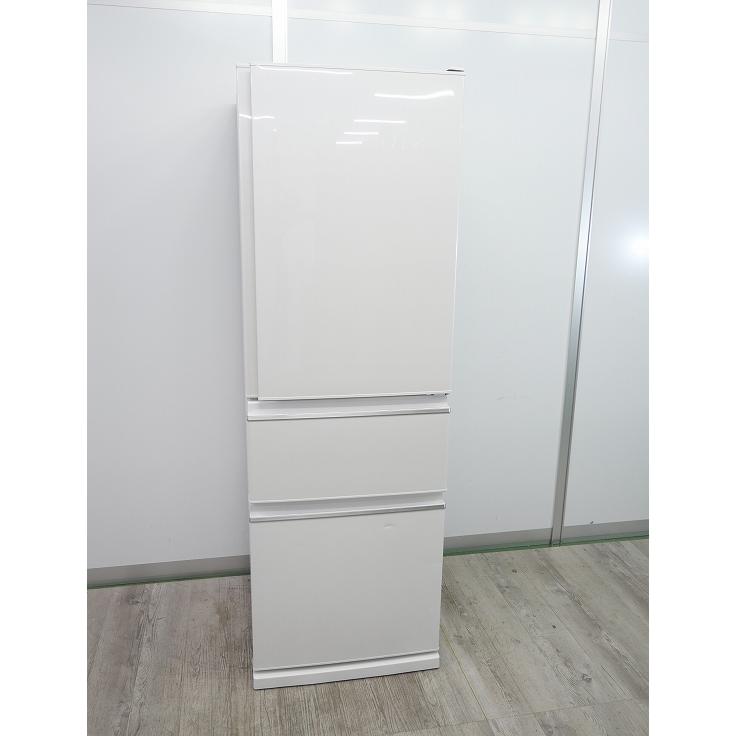 三菱製3ドア/2022年式/365L/ノンフロン冷蔵冷凍庫/MR-CX37G-W1 : 学生