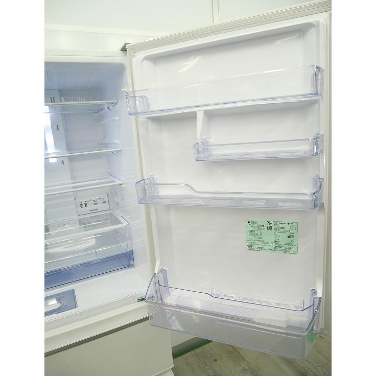 三菱製3ドア/2022年式/365L/ノンフロン冷蔵冷凍庫/MR-CX37G-W1 : 学生