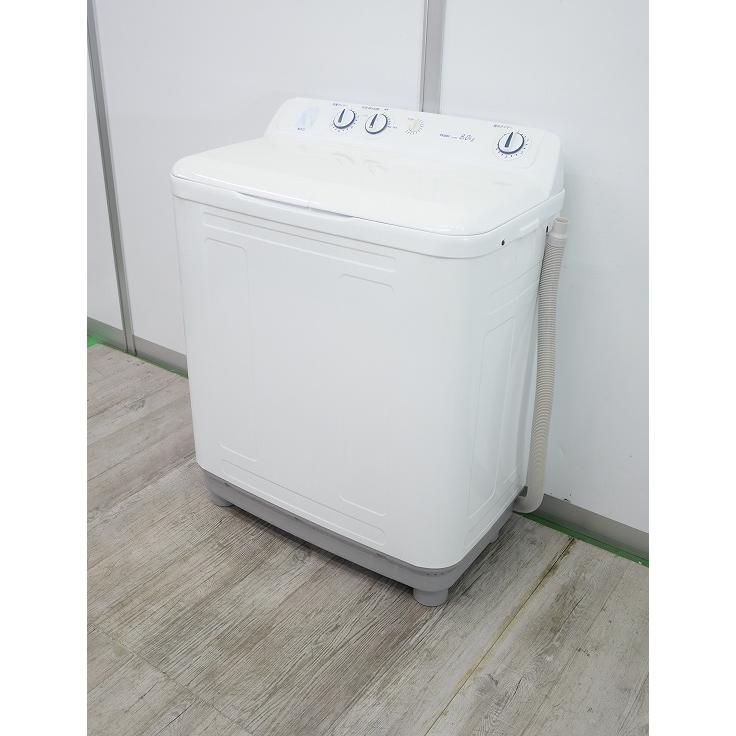 Haier製/2018年式/8.0kg/二槽式電気洗濯機/JW-W80E : 学生リサイクル