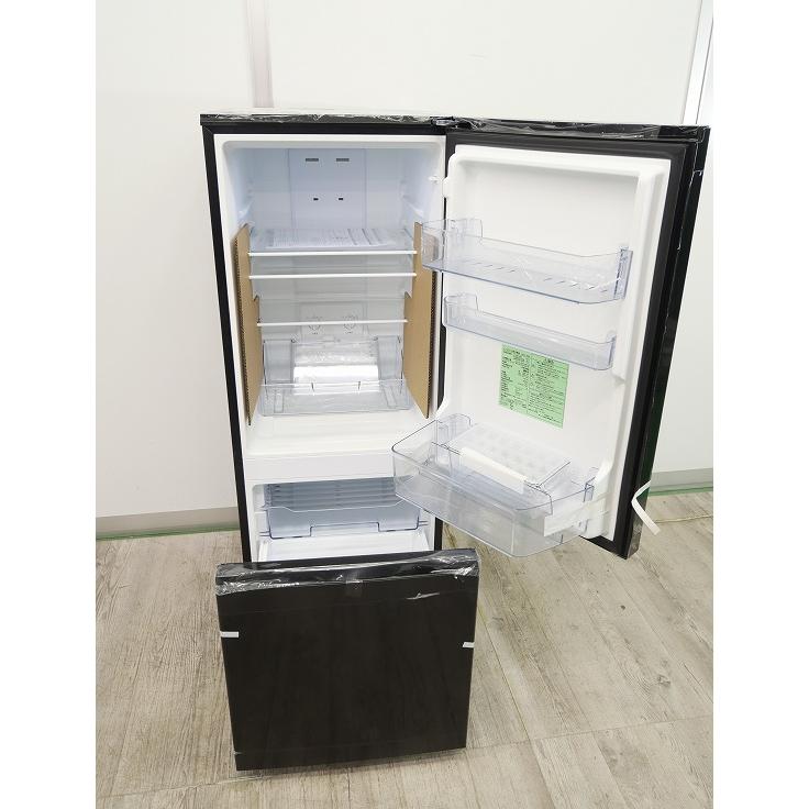 【送料・設置全て無料‼️】 ヤマダオリジナル 冷蔵庫 YRZ-F15MK 24年製 ヤマダオリジナル 冷蔵庫 159L 右開き 2ドア 幅48.6cm 一人暮し向け