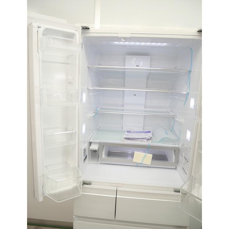 未使用品】Panasonic製6ドア/550L/ノンフロン冷凍冷蔵庫/NR-F557HPX-W 