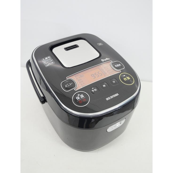 未使用品】アイリスオーヤマ製/1L 5.5合/IH炊飯器/MRC-IG50-B : 学生 