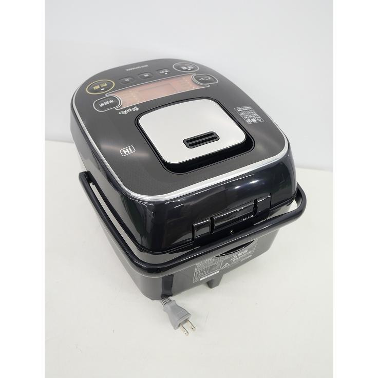 未使用品】アイリスオーヤマ製/1L 5.5合/IH炊飯器/MRC-IG50-B : 学生 