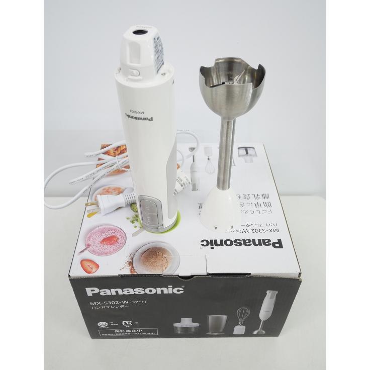 Panasonic ハンドブレンダー MX-S302-W 新品未使用 未使用品】Panasonic製/ハンドブレンダー/MXS302 : 学生リサイクル