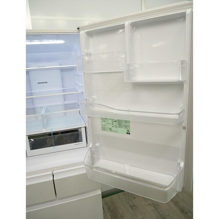 未使用品】日立製5ドア/470L/ノンフロン冷蔵冷凍庫/R-HWS47S(W) : 学生