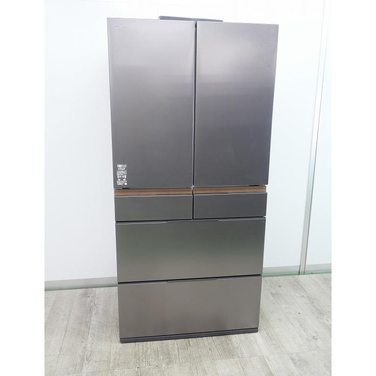 未使用品】日立製/6ドア/670L/ノンフロン冷蔵冷凍庫/R-GXCC67T (H