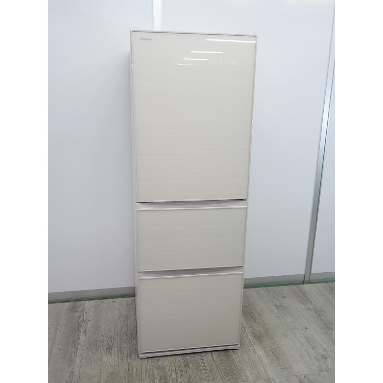東芝製3ドア/2020年式/363L/ノンフロン冷凍冷蔵庫/GR-R36SXV(ZC 