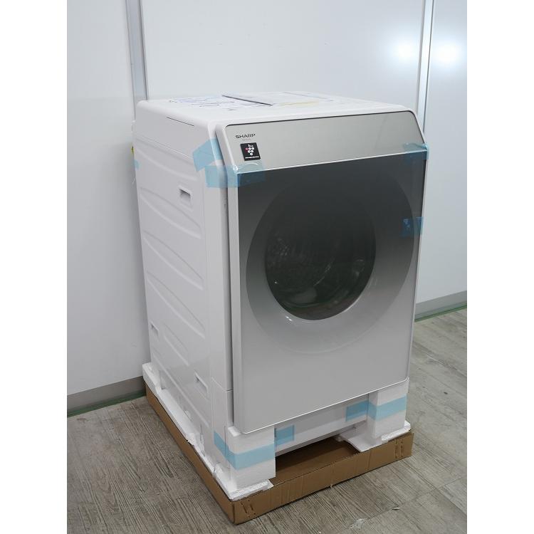未使用品】シャ−プ製/11kg/ドラム式洗濯乾燥機/ES-G11C(SL) : 学生