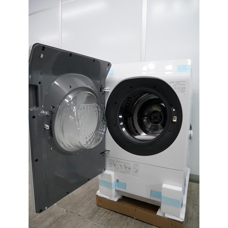 未使用品】シャ−プ製/11kg/ドラム式洗濯乾燥機/ES-G11C(SL) : 学生