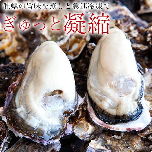 牡蠣 かき カキ 蒸し牡蠣 500g 瀬戸内産 スチーム かき カキ 冷凍｜kawaguchisuisan｜02