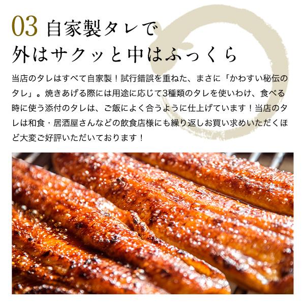 父の日 母の日 ギフト うなぎ 蒲焼き 国産 ウナギ 長焼き 120g 2尾 ウナギ 鰻 内祝 誕生日 2024 早割｜kawaguchisuisan｜11