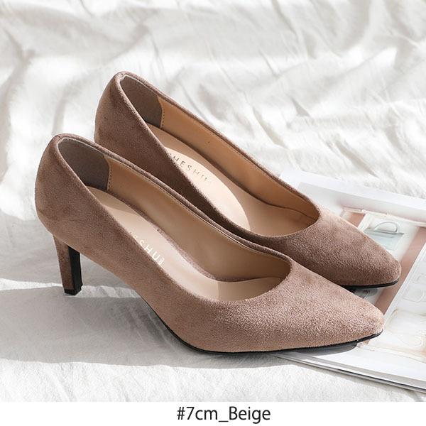 ヒール 5cm 7cm 9cm パンプス レディース シューズ 靴 ポインテッド