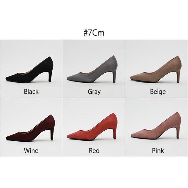 ヒール 5cm 7cm 9cm パンプス レディース シューズ 靴 ポインテッド