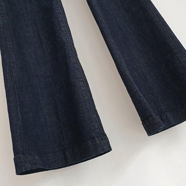 パンツ レディース ボトムス デニム ブーツカット ベルボトム フレア