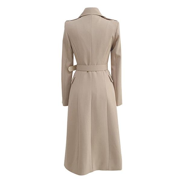 コート レディース アウター 長袖 襟付き ロング丈 マキシ丈