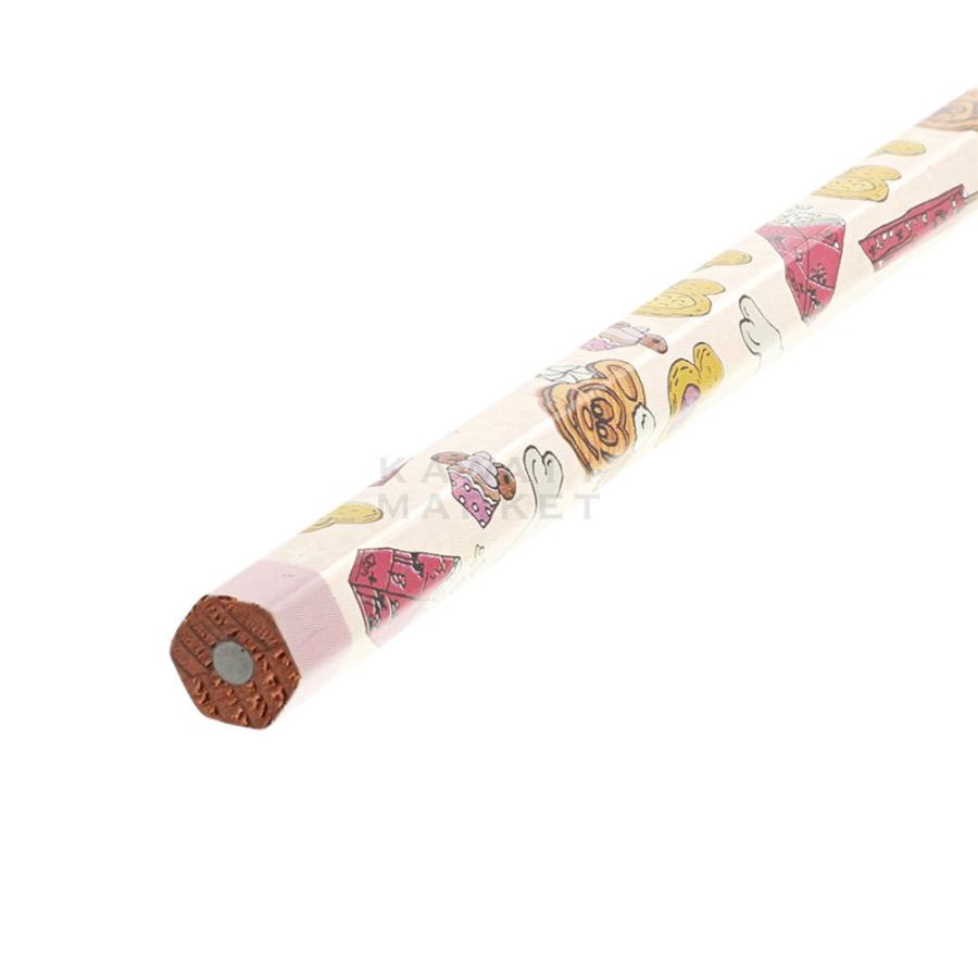 鉛筆セット パークフード柄 手書き風 ミッキーマウス 文房具 通勤通学 仕事 Tdl Tds プレゼント ディズニーランド お土産 お得 グッズ 勉強