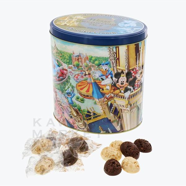 1374円 最大67 オフ チョコレートクランチ 缶 お菓子 小分け 洋菓子 小物入れ 通勤通学 東京ディズニーランド グッズ お土産