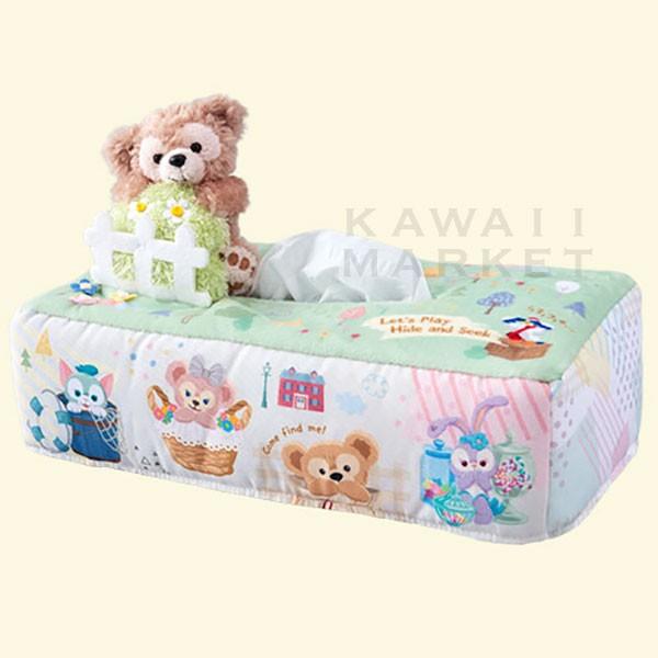 ティッシュボックスカバー ダッフィーたちのかくれんぼ 19 インテリア ディズニーシー グッズ お土産 プレゼント Nashvillehub