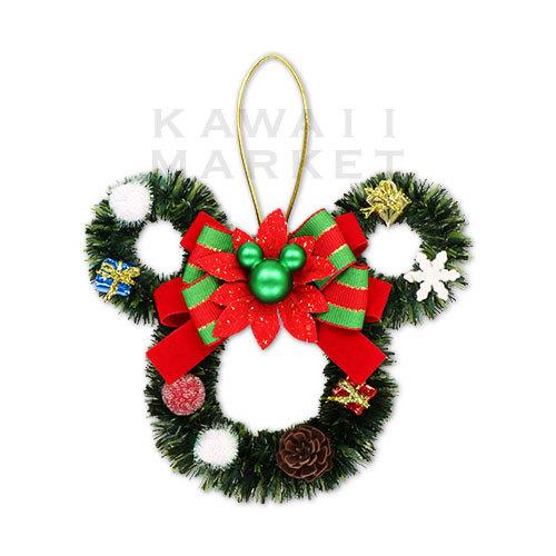 リース 小サイズ ディズニークリスマス リビング 玄関 インテリア キャラクター ディズニーランド 限定 お土産 プレゼント Tdl Tds Km R Kawaii Market 通販 Yahoo ショッピング