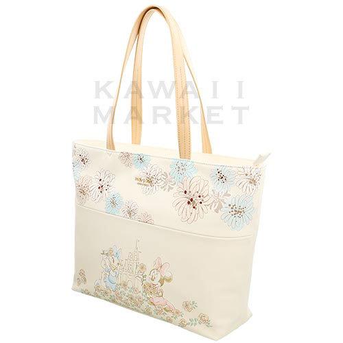 トートバッグ Paul Joe ミニーマウス デイジーダック クリザンテーム 柄 カバン パステル キャラクター ディズニーランド 限定 お土産 グッズ Km21 R Kawaii Market 通販 Yahoo ショッピング