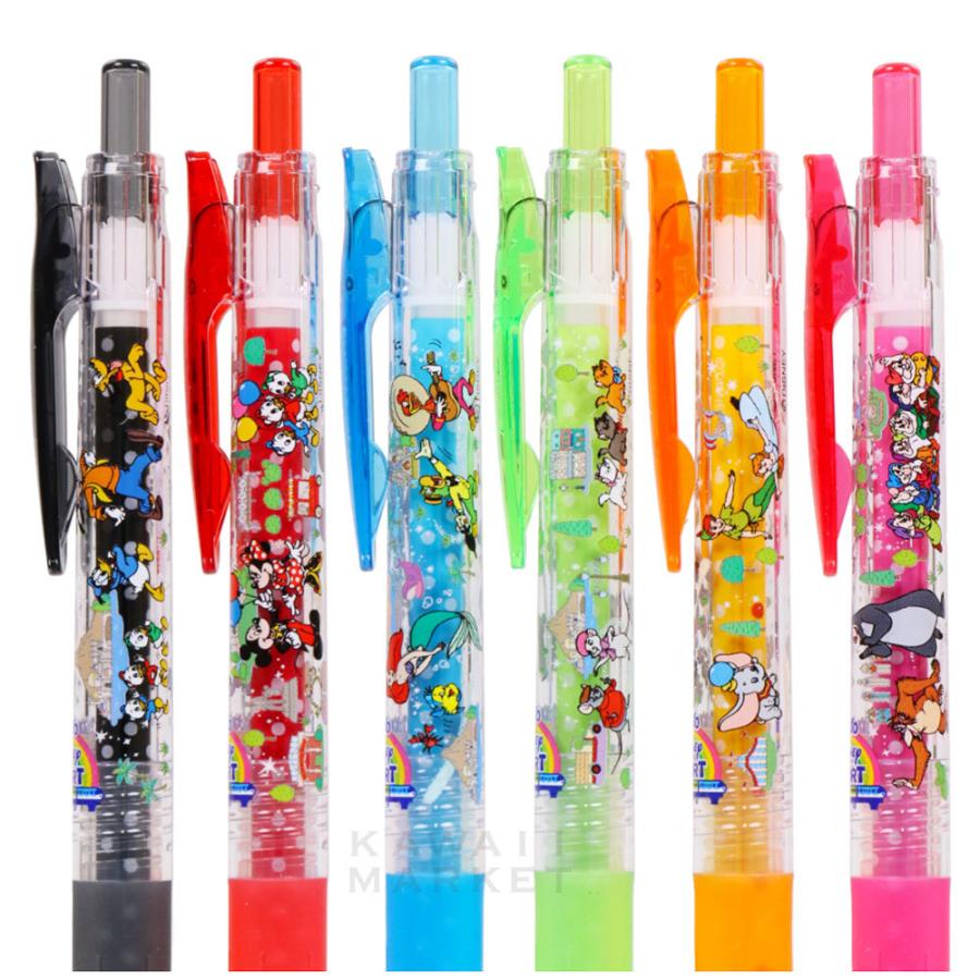 カラーペンセット サラサ ディズニーリゾートのキャラクター勢ぞろいのグッズ ディズニーシー 限定 お土産 プレゼント Km21 R Kawaii Market 通販 Yahoo ショッピング