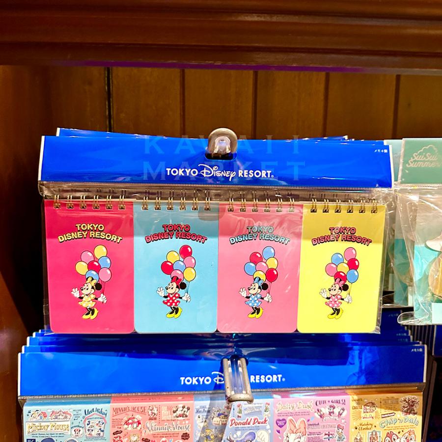 レトロ バルーン メモ 4個 セット ミニーマウス 文房具 キャラクター グッズ ディズニーランド 限定 プレゼント Km21 R Kawaii Market 通販 Yahoo ショッピング