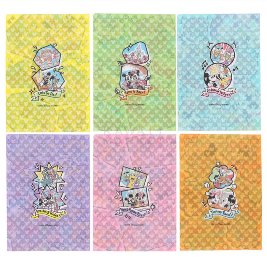 手書き風 ミッキーミニー クリアホルダー 6枚セット キャラクター グッズ ディズニーランド 限定 お土産 グッズ プレゼント Tdl Km21 R Kawaii Market 通販 Yahoo ショッピング