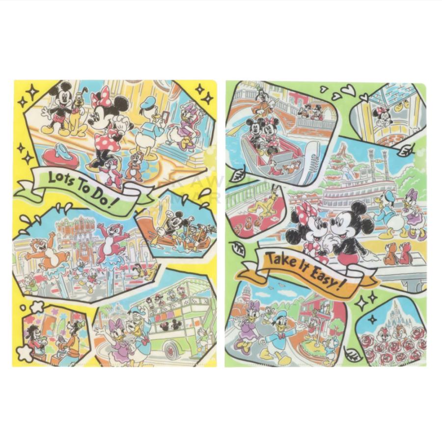 手書き風 ミッキーミニー クリアホルダー 6枚セット キャラクター グッズ ディズニーランド 限定 お土産 グッズ プレゼント Tdl Km21 R Kawaii Market 通販 Yahoo ショッピング