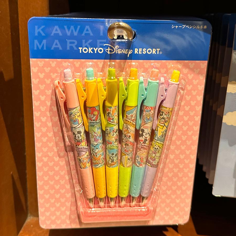 手書き風 ミッキーミニー シャープペンシル 6本セット キャラクター グッズ ディズニーランド 限定 お土産 グッズ プレゼント Tdl Km21 R Kawaii Market 通販 Yahoo ショッピング